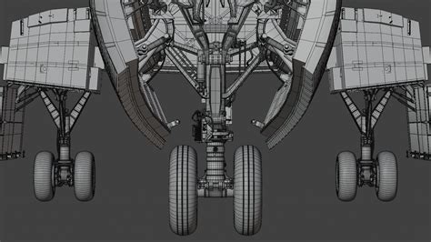 Space Shuttle Landing Gear - 3D Model by Albin