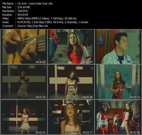 JoJo - Leave (Get Out) - Download High-Quality Video(VOB)