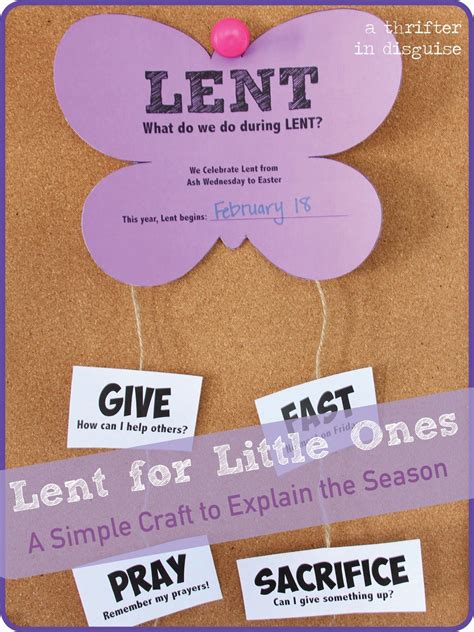 Lent Craft for Kids Catholic Lent, Catholic Religious Education ...