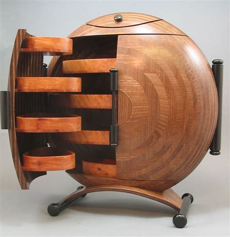 Spherical Box | Wooden boxes, Wooden, Unusual design