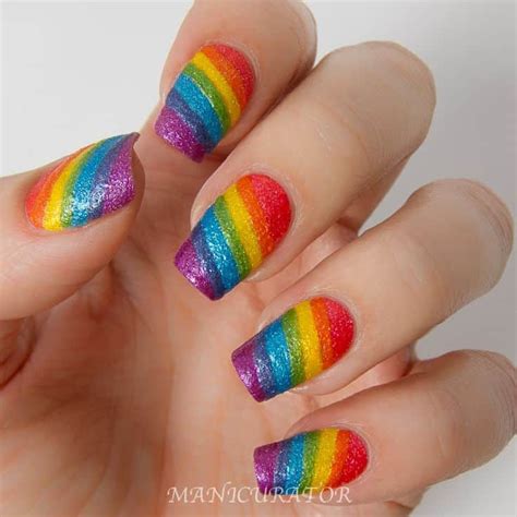 40 Vibrant Rainbow Nail Designs to Celebrate Life – NailDesignCode