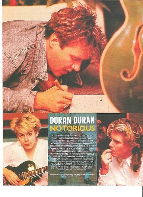 Duran Duran : notorious pics | Duran, Boys on film, Amazing songs