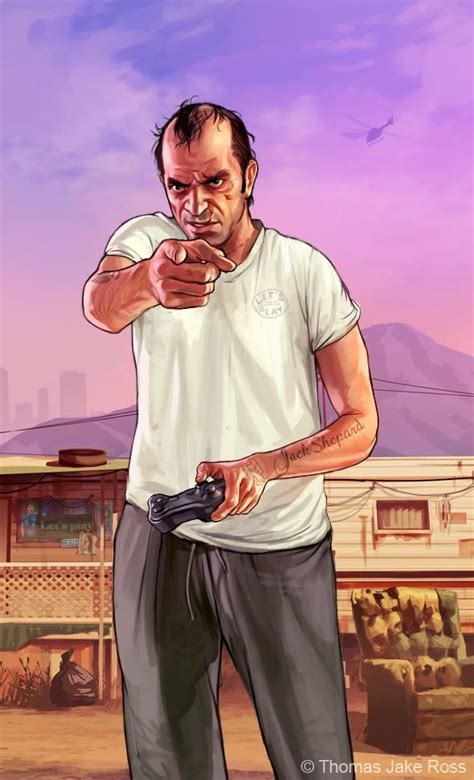 GTA V - Trevor by ThomasJakeRoss on DeviantArt | Rockstar games gta ...