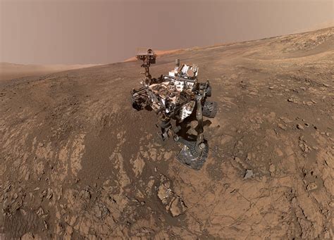 New Selfie From Curiosity Rover - SpaceRef