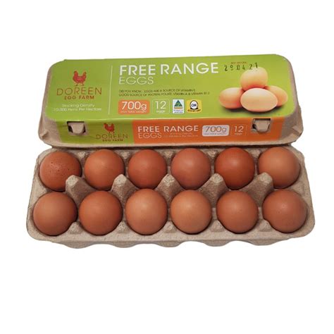 Eggs Free Range 700g - "FRESH DAILY" Direct from DOREEN FREE RANGE EGG FARM