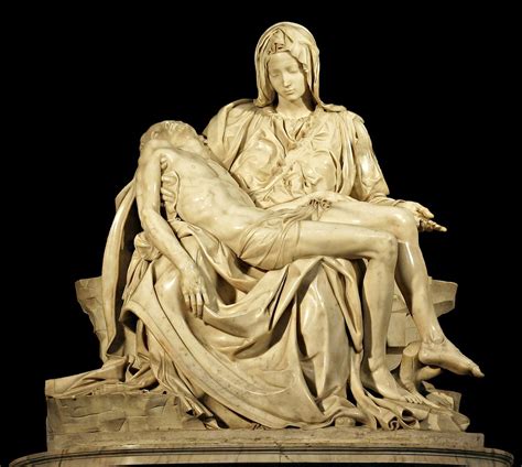 Pieta marble classical artwork, jesus and mary sculpture by michelangelo