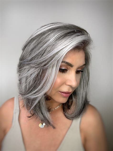 Hair Colorist Jack Martin Shows his Expertise in Natural Silver and ...