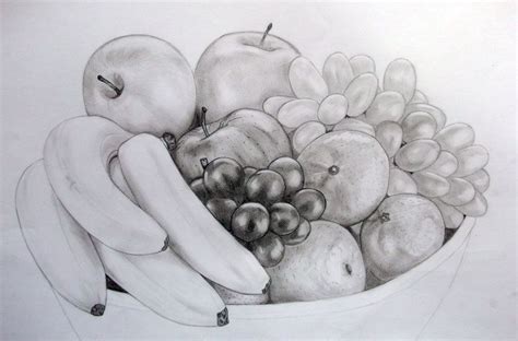 Fruit Bowl by Wackdog on deviantART | Fruit sketch, Fruit bowl drawing ...