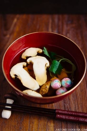 Matsutake Soup • Just One Cookbook