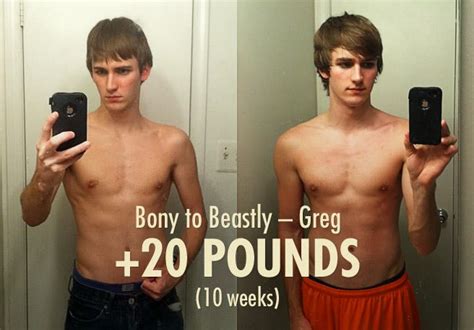 Weight Gain Before And After Male