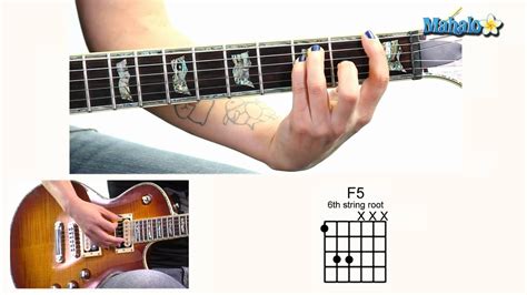 How to Play F5 Open 6th String Root On Guitar - YouTube