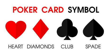 Gambling and symbols on various cards, heart diamonds club and spade ...