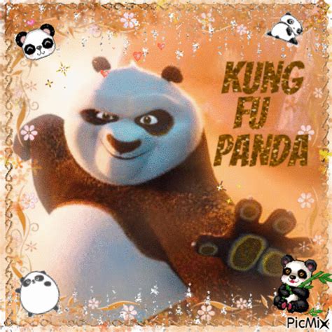 Kung Fu Panda Po - GIF animado gratis - PicMix