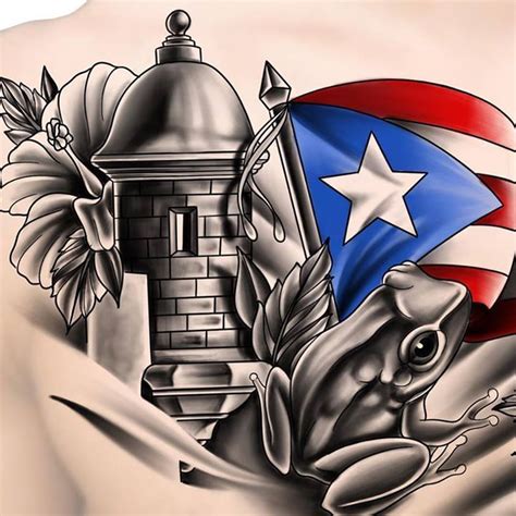 Got this #puertorico themed #chestpiece going down today. Really ...