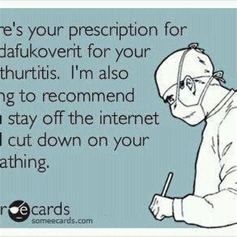 Get over it | Surgery humor, E cards, Humor