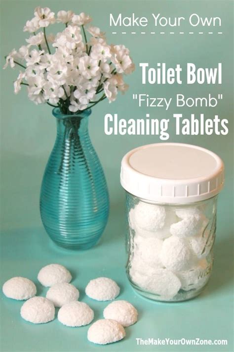 DIY Toilet Cleaning Fizzy Bombs - this homemade natural recipe is a ...