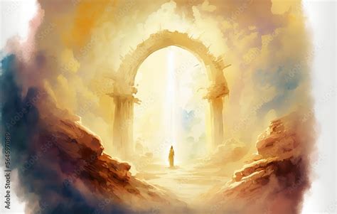 heaven god Church illustration landscape art pathway heaven artwork ...