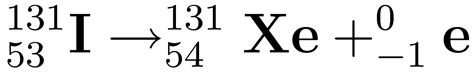 This pin is a beta decay equation. | Nuclear energy, Equation, Math