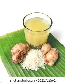 Beras Kencur Refreshing Drink Indonesian Traditional Stock Photo ...