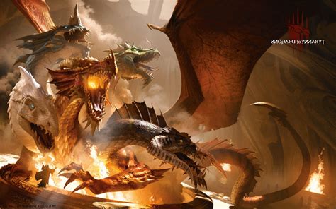 dragon, Dungeons And Dragons, Artwork, Fantasy Art, Tiamat Wallpapers ...