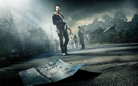 Rick Grimes in The Walking Dead - HD Wallpaper