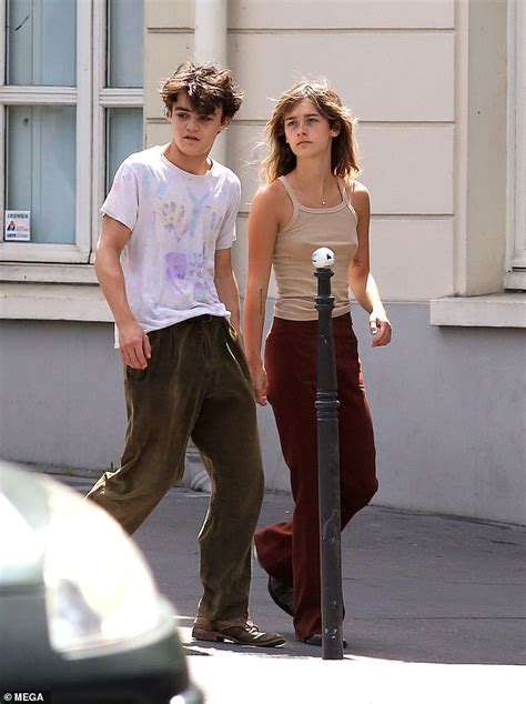 Johnny Depp's son Jack, 18, enjoys a stroll with his model gf Camille ...