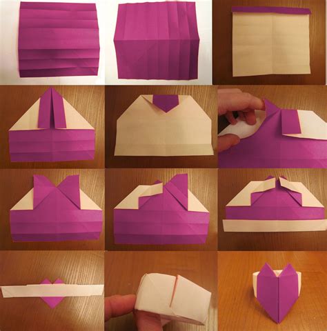 Origami Heart Ring: A Step-by-Step Tutorial – all about origami