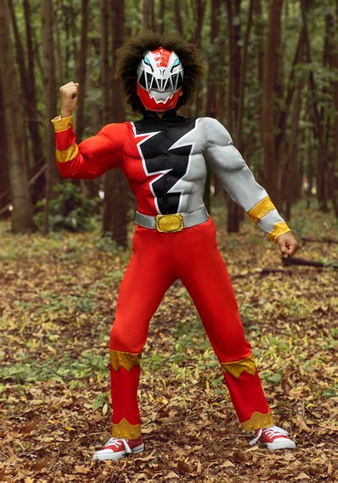 Power Rangers Dino Fury Red Ranger Kids Costume