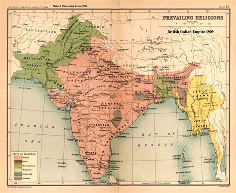 The British Raj, comprising India and Bangladesh (1909) | The British ...