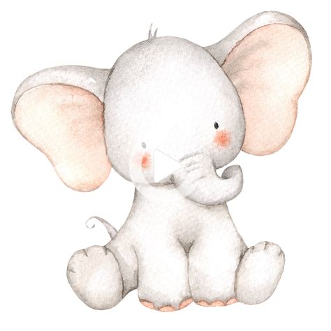 #illustration | Baby elephant drawing, Cute elephant drawing, Baby painting