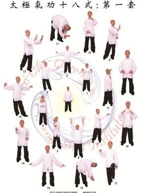 Tai Chi Qigong Shibashi-Set 1 Poster - Tai Chi, Qigong & Feng Shui ...