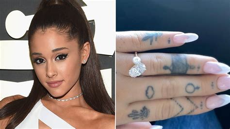 Ariana Grande's $350k engagement ring's hidden meaning will make you ...