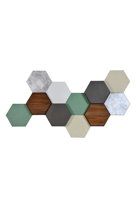 Renwil Hexagon Wall Art | Nordstrom | Hexagon wall tiles, Wood wall art ...