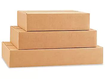 Flat Shipping Boxes, Flat Boxes, Rectangle Boxes in Stock - ULINE.ca