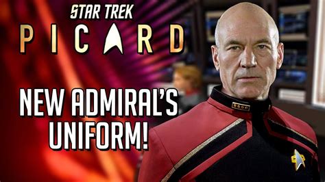 New Admiral's Uniform! - Star Trek Picard News & Review - YouTube