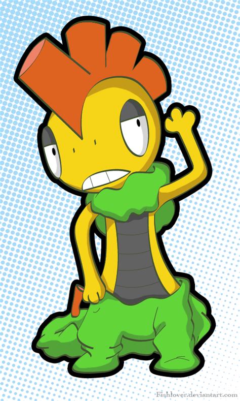 (Kiribian) Shiny Scrafty by Fishlover on DeviantArt