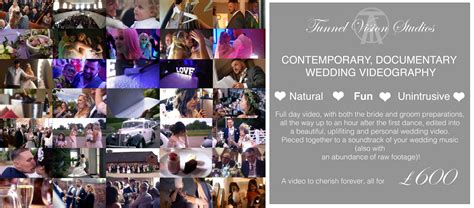 Wedding Videography - Tunnel Vision Studios