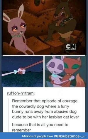 Courage the Cowardly Dog Quotes. QuotesGram