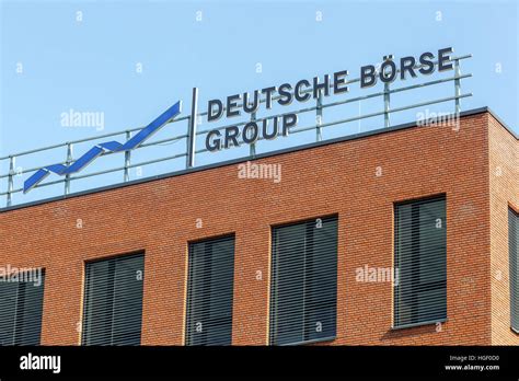 Deutsche Borse logo, Czech Republic Stock Photo - Alamy