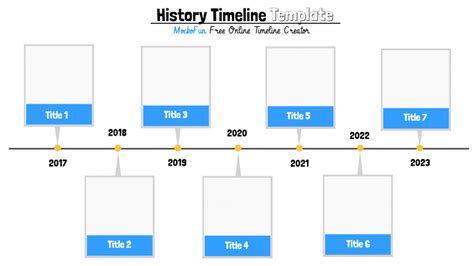 History Timeline Template - MockoFUN