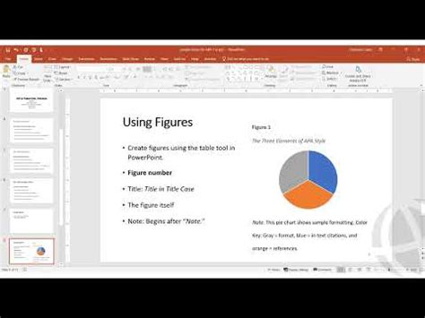 APA Style Formatting in PowerPoint – Purdue University Global Academic ...