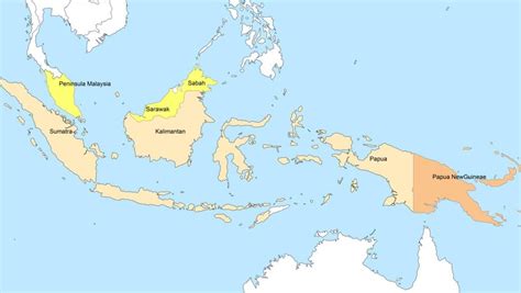 Map Of Papua Indonesia - Cities And Towns Map