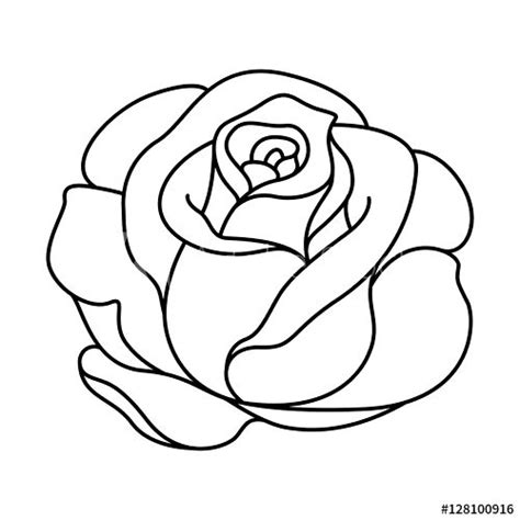 Pin by Mllegge on Flores in 2020 | Rose outline drawing, Roses drawing ...