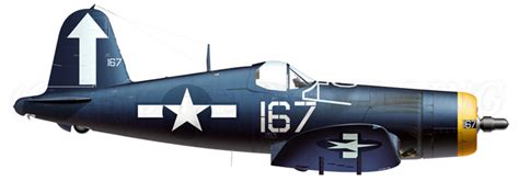 TopFlite GiantScale F4U 1-D Corsair: Paint Scheme