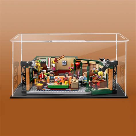 Seciie Acrylic Display Case for Lego Friends Central Perk Coffee Shop ...