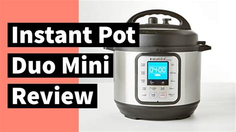 Instant Pot Duo Mini Review & Demo Recipes | Kitchen Gadgets - YouTube