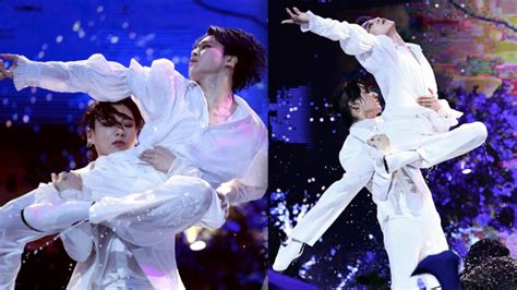 Take A Look At BTS's Jungkook And Jimin's Stunning 'Black Swan ...