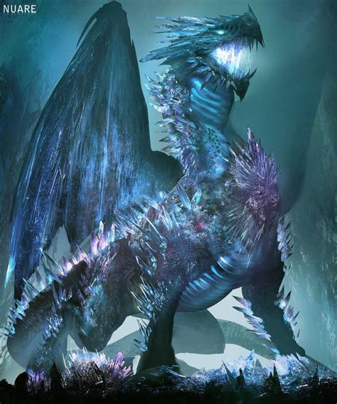 Crystal Dragon | Fantasy creatures, Mythical creatures art, Dragon pictures