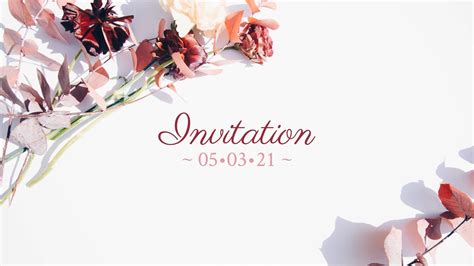 Wedding Invitation | Video Templates | Biteable