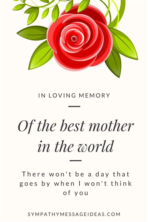 Funeral Flower Messages for Mom - Sympathy Message Ideas